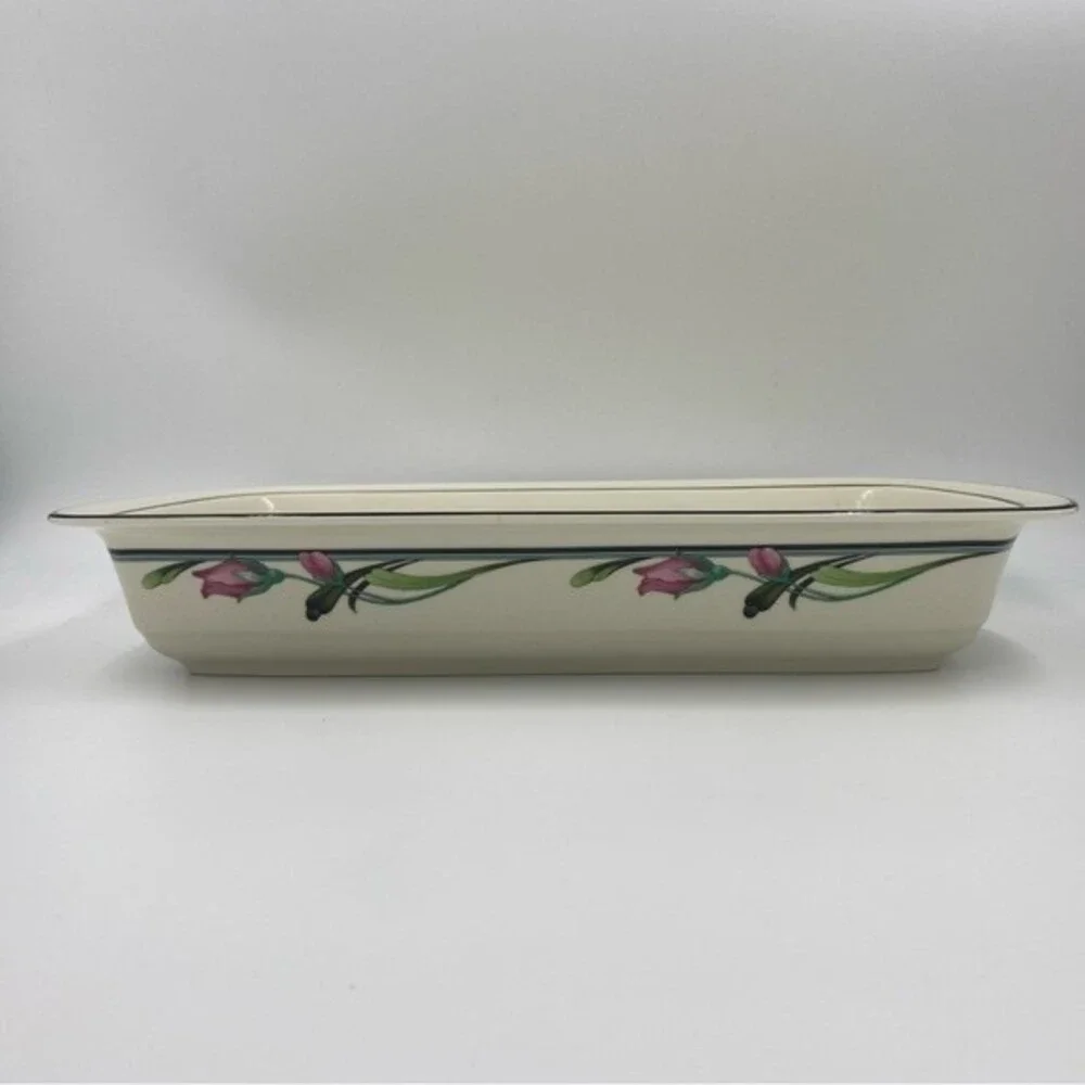 Vintage Lenox Chinaware Discontinued Midnight Blossoms 13